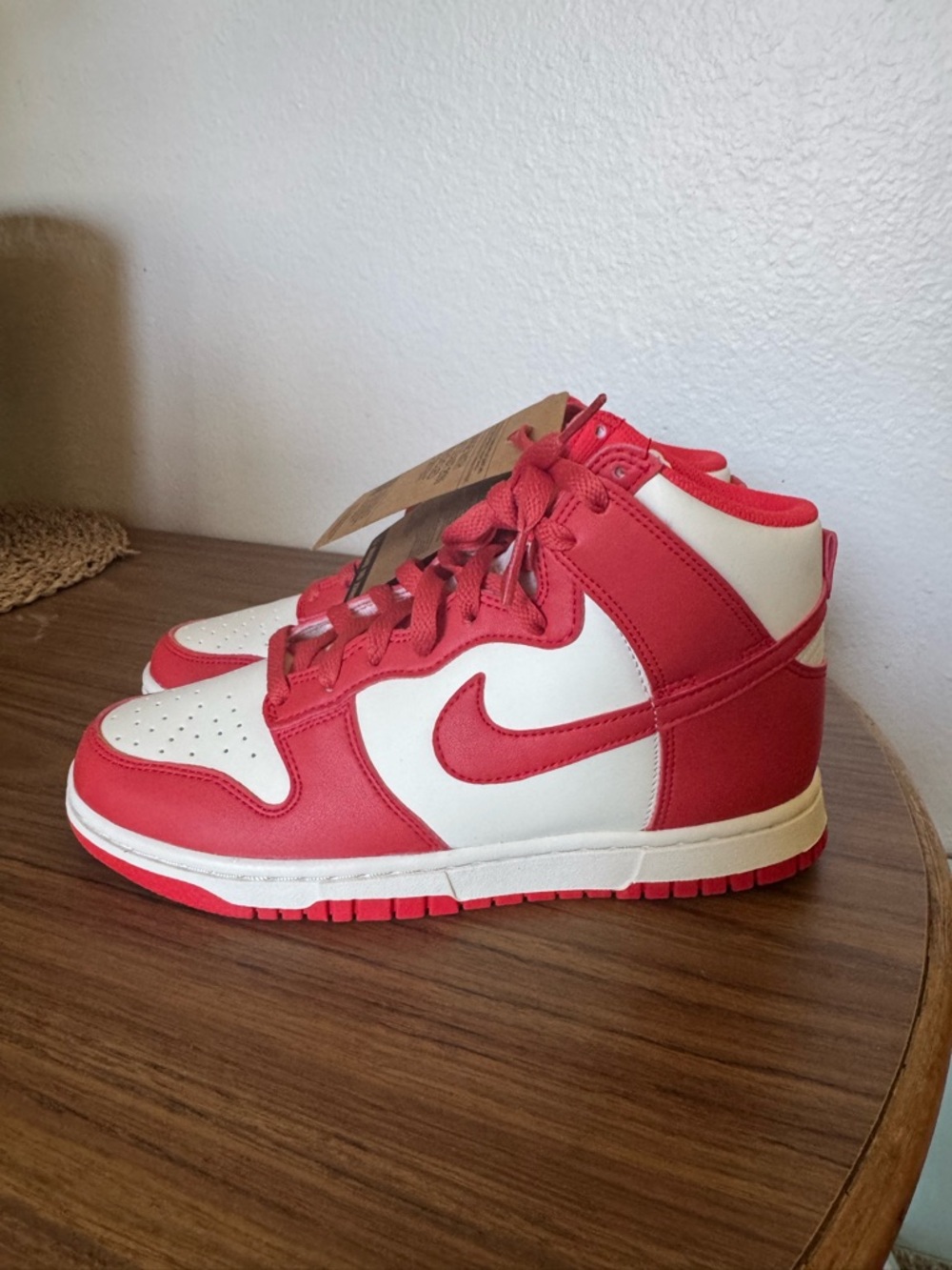 Nike Dunk High Next Nature Coconut Milk Light Crimson (Women's) NWT